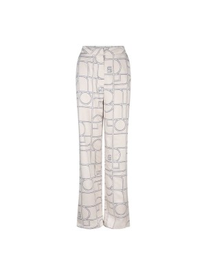 Lofty Manner Trouser Cally monogram print | Freewear Trouser Cally - www.freewear.nl - Freewear