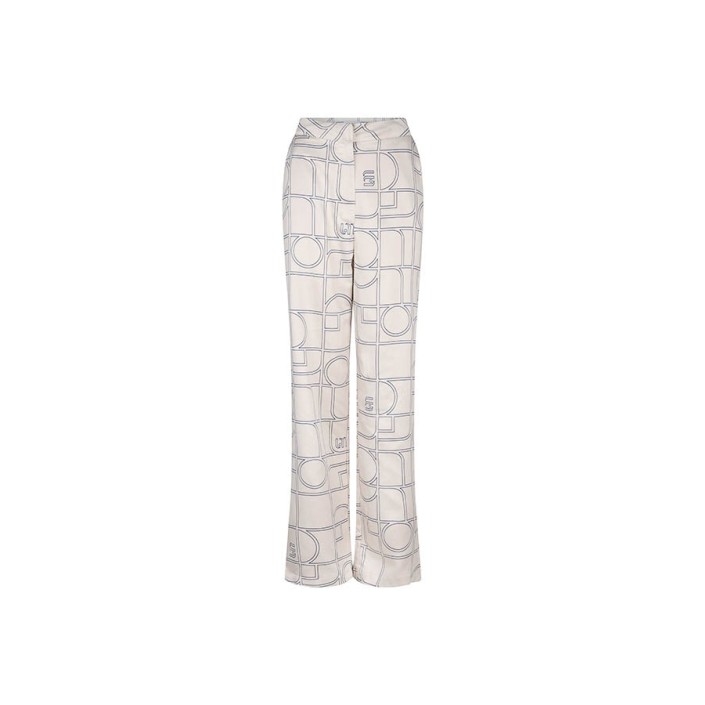 Lofty Manner Trouser Cally monogram print | Freewear Trouser Cally - www.freewear.nl - Freewear