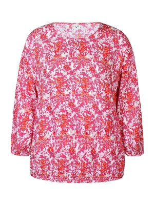 Ze-Ze Relly Print Blouse rose print | Freewear Relly Print Blouse - www.freewear.nl - Freewear