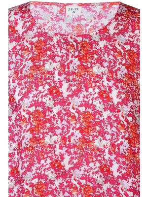 Ze-Ze Relly Print Blouse rose print | Freewear Relly Print Blouse - www.freewear.nl - Freewear