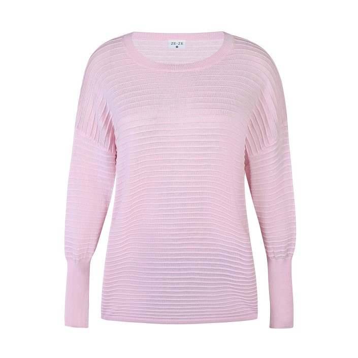 Ze-Ze Jojo Pullover licht rose | Freewear Jojo Pullover - www.freewear.nl - Freewear