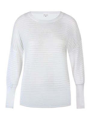 Ze-Ze Jojo Pullover wit | Freewear Jojo Pullover - www.freewear.nl - Freewear