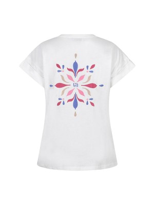 Lofty Manner T-shirt Willo white | Freewear T-shirt Willo - www.freewear.nl - Freewear