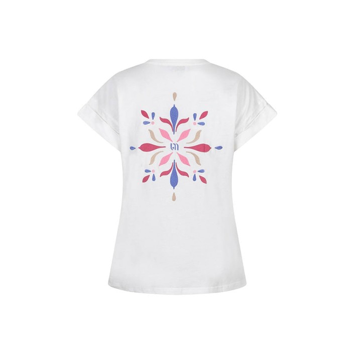 Lofty Manner T-shirt Willo white | Freewear T-shirt Willo - www.freewear.nl - Freewear