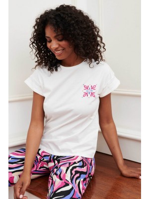 Lofty Manner T-shirt Willo white | Freewear T-shirt Willo - www.freewear.nl - Freewear