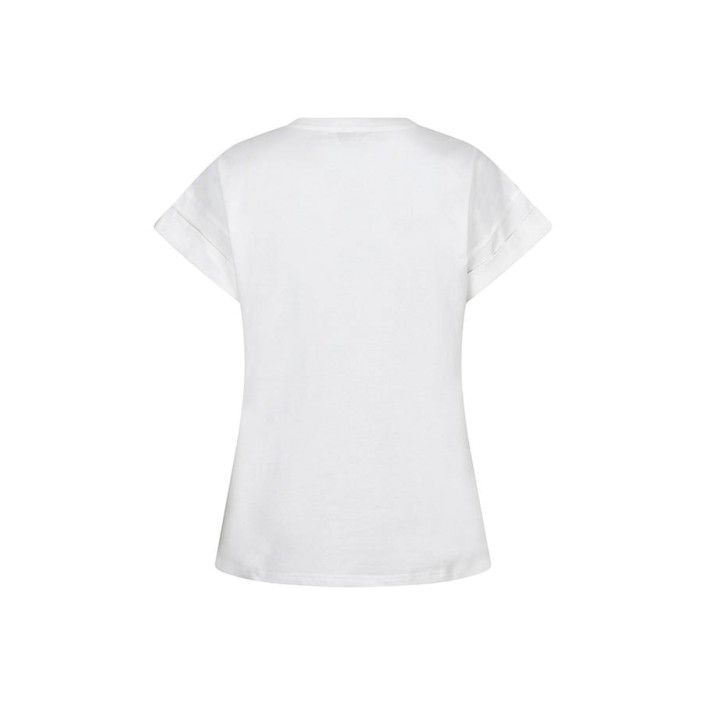 Lofty Manner T-shirt Shenna white | Freewear T-shirt Shenna - www.freewear.nl - Freewear