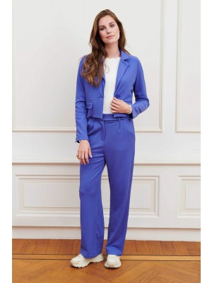 Lofty Manner Trouser Kate blue | Freewear Trouser Kate - www.freewear.nl - Freewear