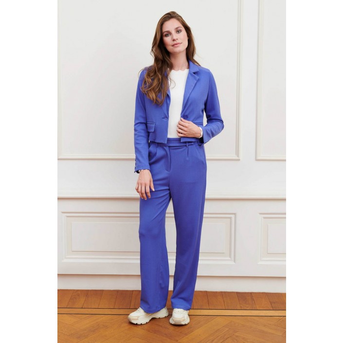 Lofty Manner Trouser Kate blue | Freewear Trouser Kate - www.freewear.nl - Freewear
