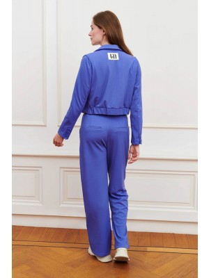 Lofty Manner Trouser Kate blue | Freewear Trouser Kate - www.freewear.nl - Freewear