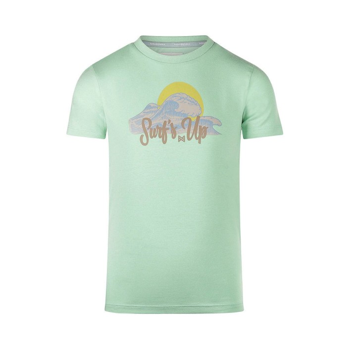 Koko Noko Ki T-shirt ss Surf mint | Freewear Ki T-shirt ss Surf - www.freewear.nl - Freewear