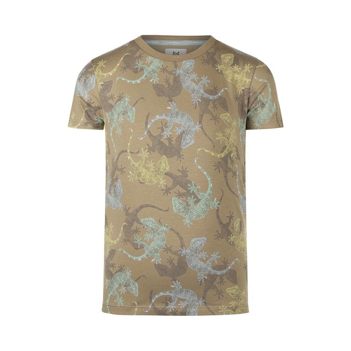 Koko Noko Ki T-shirt ss salamander taupe | Freewear Ki T-shirt ss salamander - www.freewear.nl - Freewear