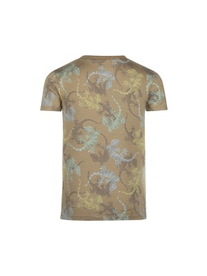 Koko Noko Ki T-shirt ss salamander taupe | Freewear Ki T-shirt ss salamander - www.freewear.nl - Freewear