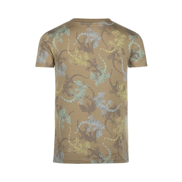 Koko Noko Ki T-shirt ss salamander taupe | Freewear Ki T-shirt ss salamander - www.freewear.nl - Freewear
