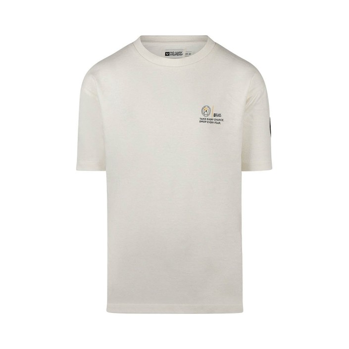 No Way Monday Ki T-shirt ss off white | Freewear Ki T-shirt ss - www.freewear.nl - Freewear