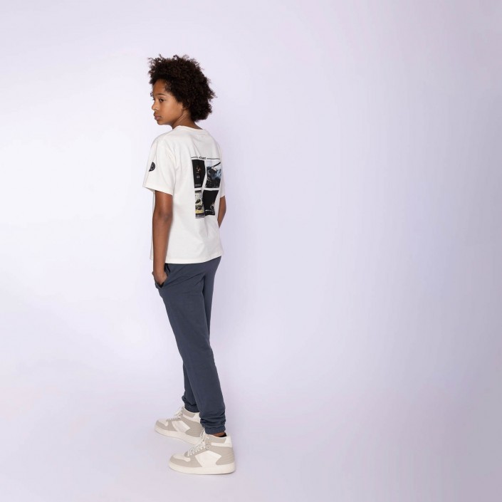 No Way Monday Ki T-shirt ss off white | Freewear Ki T-shirt ss - www.freewear.nl - Freewear