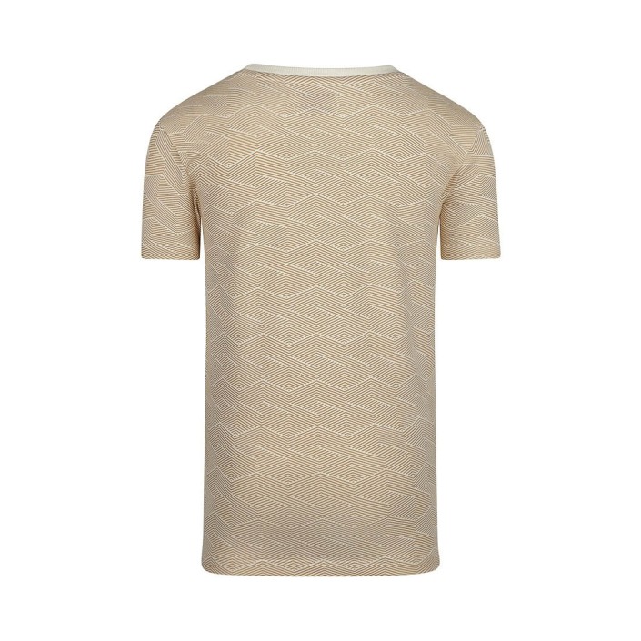 No Way Monday Ki T-shirt print ecru | Freewear Ki T-shirt print - www.freewear.nl - Freewear