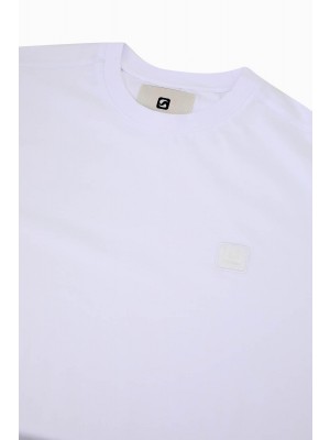 Gabbiano Premium Basic T-shirt wit | Freewear Premium Basic T-shirt - www.freewear.nl - Freewear
