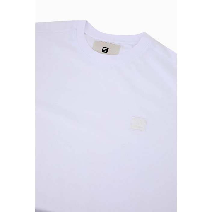 Gabbiano Premium Basic T-shirt wit | Freewear Premium Basic T-shirt - www.freewear.nl - Freewear