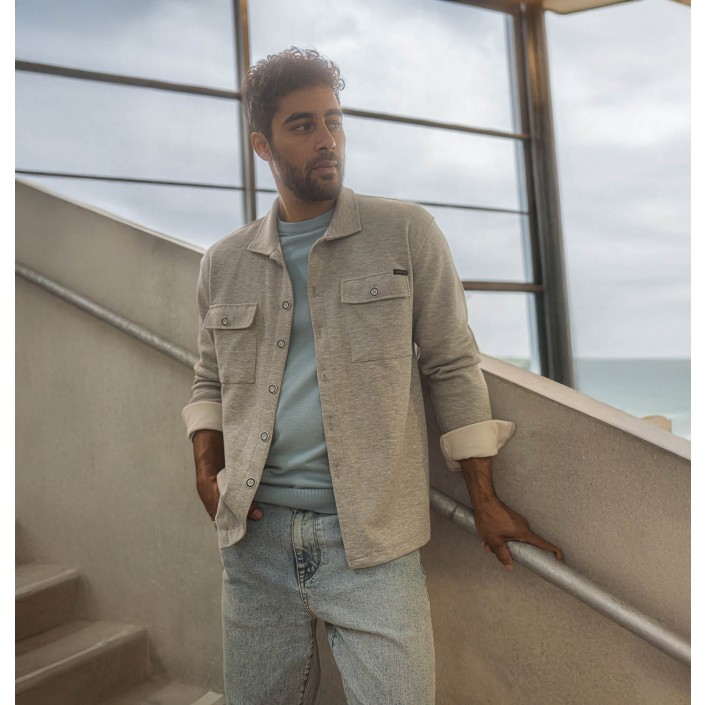 Gabbiano Vest grey melange | Freewear Vest - www.freewear.nl - Freewear