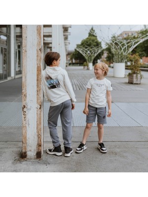 No Way Monday Ki Jogging Shorts dark grey | Freewear Ki Jogging Shorts - www.freewear.nl - Freewear