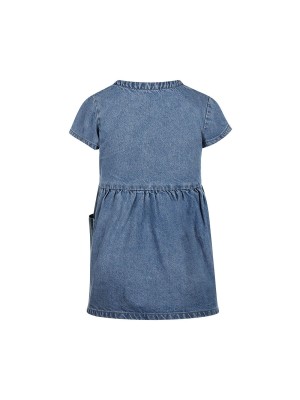 Koko Noko Ki Jeans Dress ss blue jeans | Freewear Ki Jeans Dress ss - www.freewear.nl - Freewear