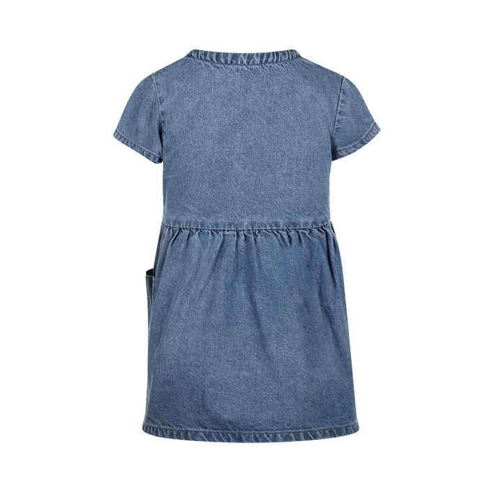Koko Noko Ki Jeans Dress ss blue jeans | Freewear Ki Jeans Dress ss - www.freewear.nl - Freewear