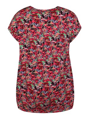 Ze-Ze T-shirt Kaela print rose | Freewear T-shirt Kaela print - www.freewear.nl - Freewear