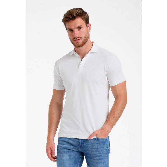 Gabbiano Polo ss ecru | Freewear Polo ss - www.freewear.nl - Freewear