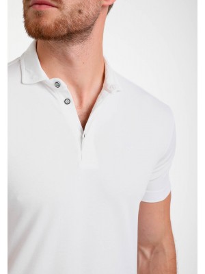 Gabbiano Polo ss ecru | Freewear Polo ss - www.freewear.nl - Freewear