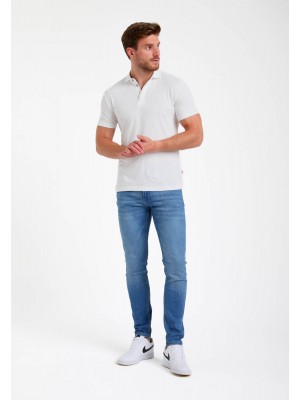 Gabbiano Polo ss ecru | Freewear Polo ss - www.freewear.nl - Freewear