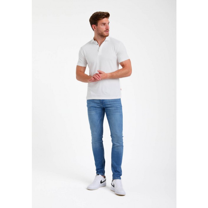 Gabbiano Polo ss ecru | Freewear Polo ss - www.freewear.nl - Freewear