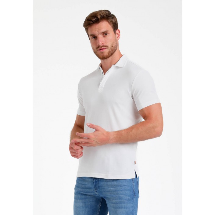 Gabbiano Polo ss ecru | Freewear Polo ss - www.freewear.nl - Freewear