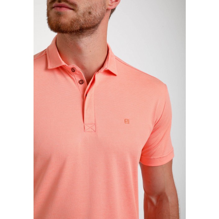 Gabbiano Polo ss light coral | Freewear Polo ss - www.freewear.nl - Freewear