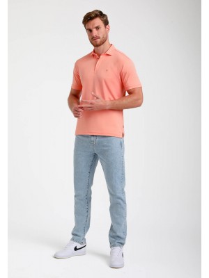 Gabbiano Polo ss light coral | Freewear Polo ss - www.freewear.nl - Freewear