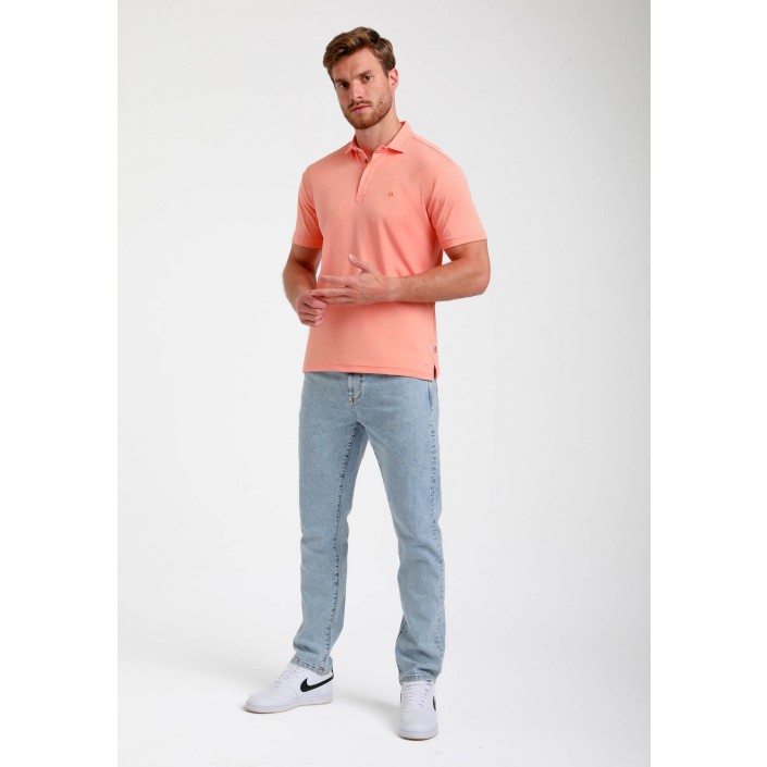 Gabbiano Polo ss light coral | Freewear Polo ss - www.freewear.nl - Freewear