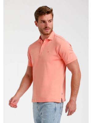 Gabbiano Polo ss light coral | Freewear Polo ss - www.freewear.nl - Freewear