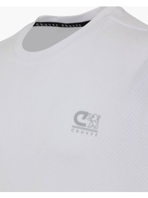 Cruyff Ki Blaze T-shirt wit | Freewear Ki Blaze T-shirt - www.freewear.nl - Freewear