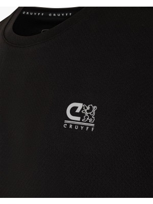 Cruyff Ki Blaze T-shirt zwart | Freewear Ki Blaze T-shirt - www.freewear.nl - Freewear