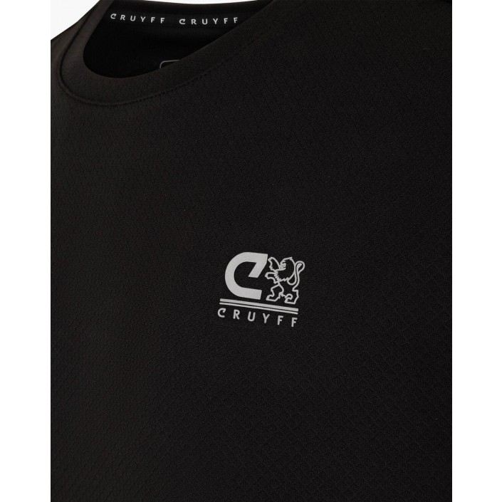 Cruyff Ki Blaze T-shirt zwart | Freewear Ki Blaze T-shirt - www.freewear.nl - Freewear