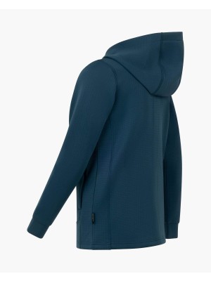 Cruyff Ki Vital zip trough teal | Freewear Ki Vital zip trough - www.freewear.nl - Freewear