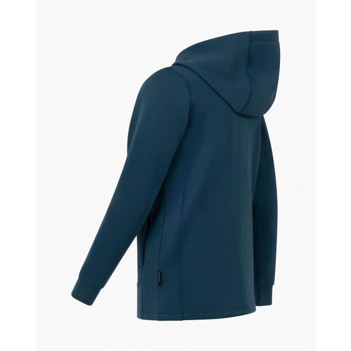 Cruyff Ki Vital zip trough teal | Freewear Ki Vital zip trough - www.freewear.nl - Freewear