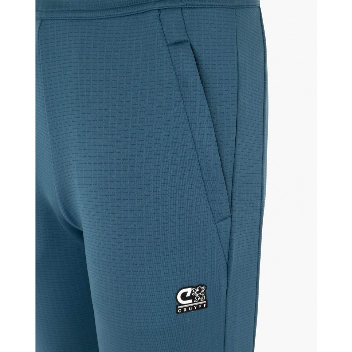 Cruyff Ki Vital Trousers teal | Freewear Ki Vital Trousers - www.freewear.nl - Freewear
