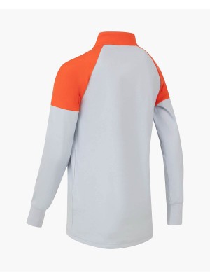 Cruyff Ki Icon zip top charcoal grey | Freewear Ki Icon zip top - www.freewear.nl - Freewear