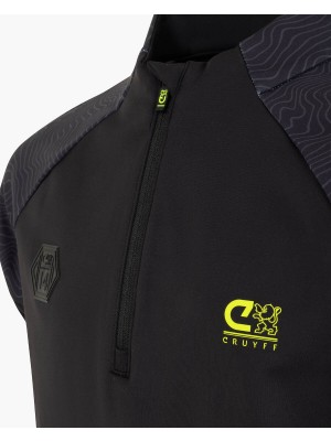 Cruyff Ki Icon zip top zwart | Freewear Ki Icon zip top - www.freewear.nl - Freewear