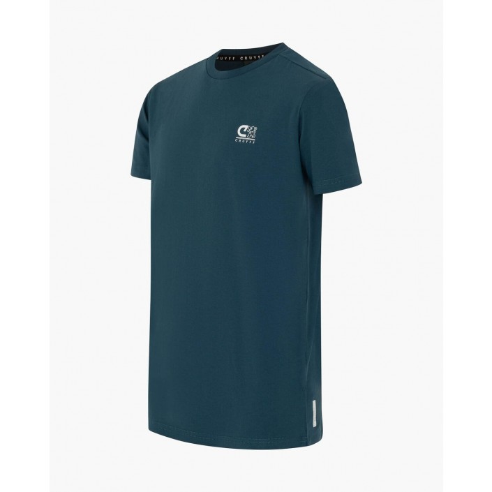 Cruyff Ki Vital Tee teal | Freewear Ki Vital Tee - www.freewear.nl - Freewear
