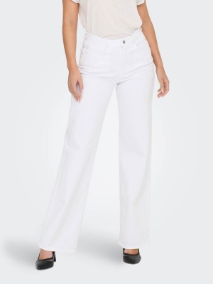 Only ONLJUICY HW WIDE LEG white | Freewear ONLJUICY HW WIDE LEG - www.freewear.nl - Freewear