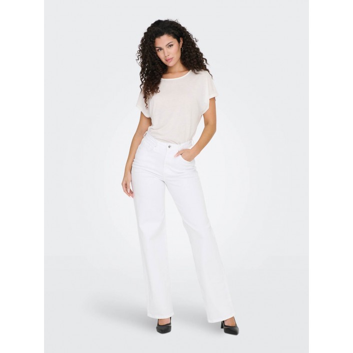 Only ONLJUICY HW WIDE LEG white | Freewear ONLJUICY HW WIDE LEG - www.freewear.nl - Freewear