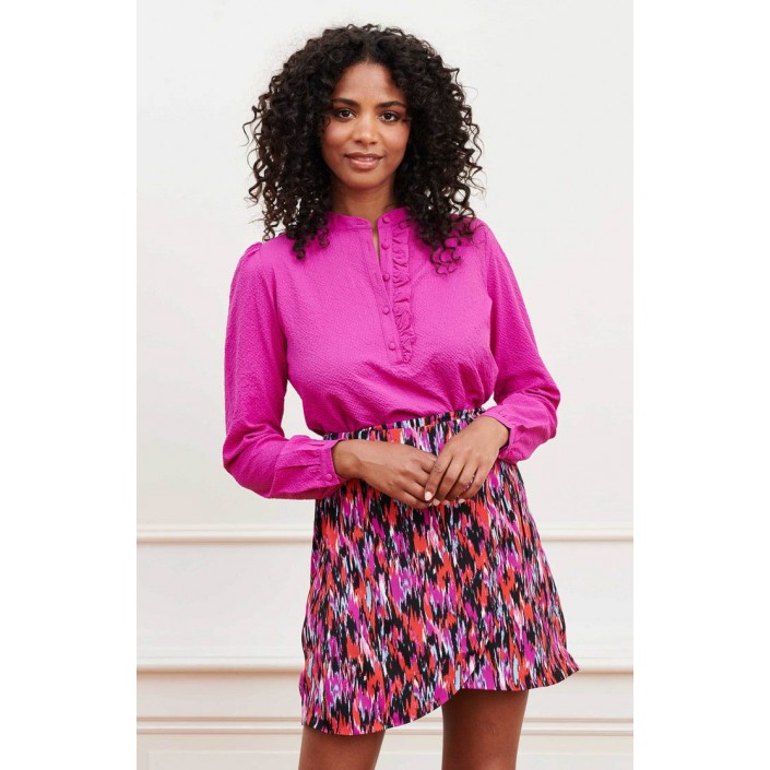 Lofty Manner Blouse Fie purple | Freewear Blouse Fie - www.freewear.nl - Freewear