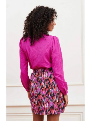 Lofty Manner Blouse Fie purple | Freewear Blouse Fie - www.freewear.nl - Freewear