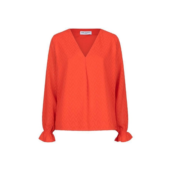 Lofty Manner Blouse Jip coral | Freewear Blouse Jip - www.freewear.nl - Freewear